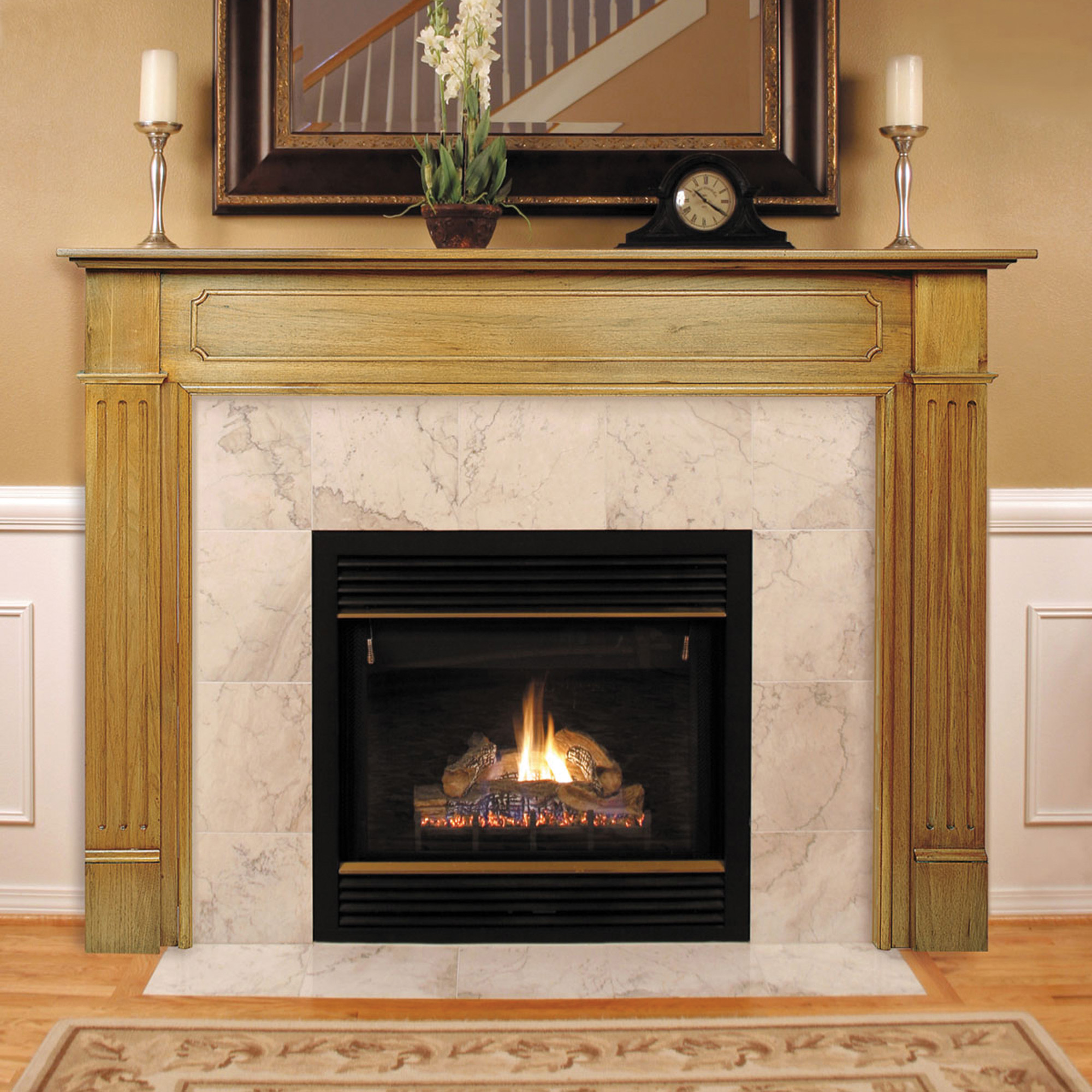The 110 Williamsburg Wood Mantel by Pearl